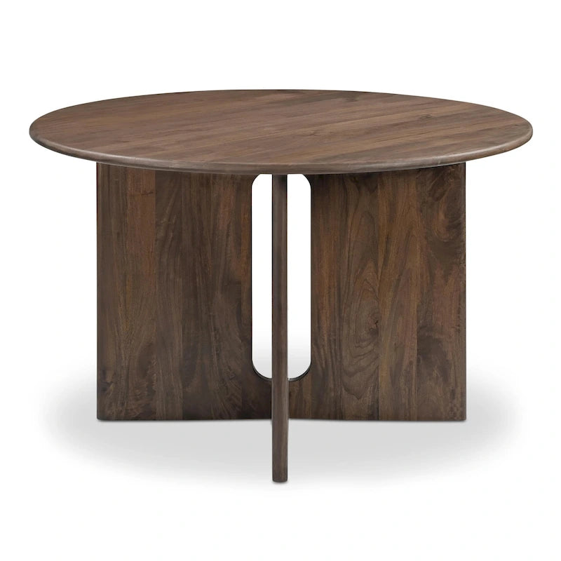 Table à Manger Ronde avec Pieds Croisés - 48L x48P x30H
