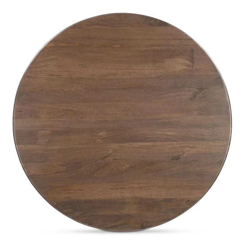 Table à Manger Ronde avec Pieds Croisés - 48L x48P x30H