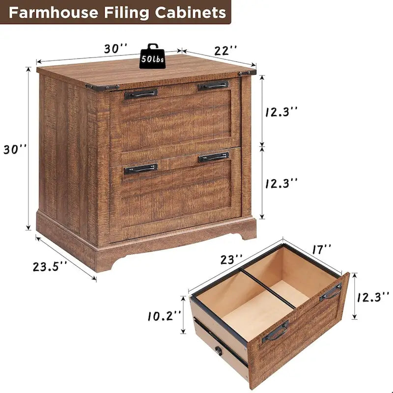 Meuble classeur de ferme, Classeurs en bois, Armoire de rangement de bureau
