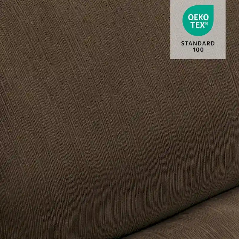 Fauteuil inclinable électrique gain de place avec appui-tête réglable, idéal pour les petits espaces et les camping-cars, Tissu