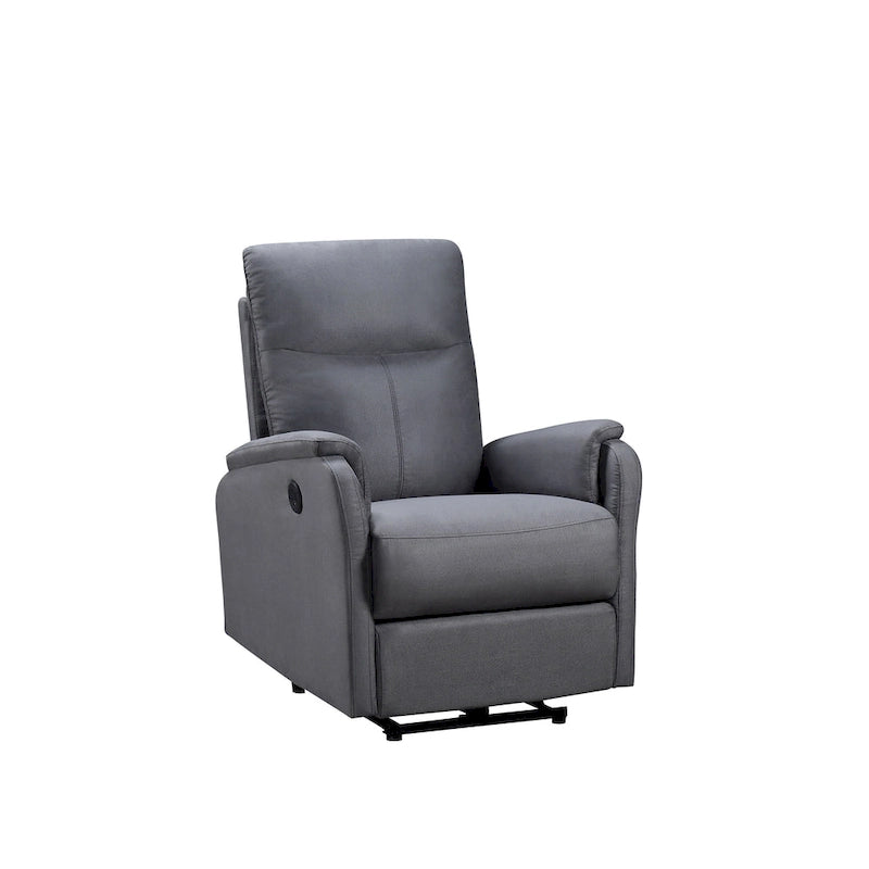 Fauteuil inclinable électrique avec port de chargement USB, fauteuil inclinable simple pour salon, chambre à coucher