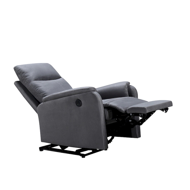 Fauteuil inclinable électrique avec port de chargement USB, fauteuil inclinable simple pour salon, chambre à coucher