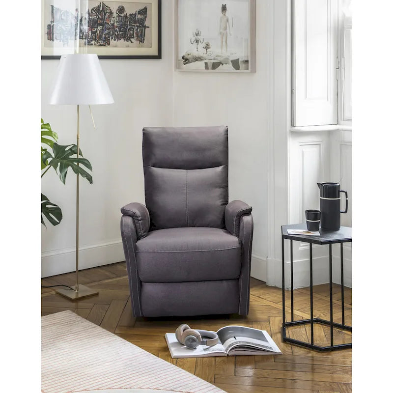 Fauteuil inclinable électrique avec port de chargement USB, fauteuil inclinable simple pour salon, chambre à coucher