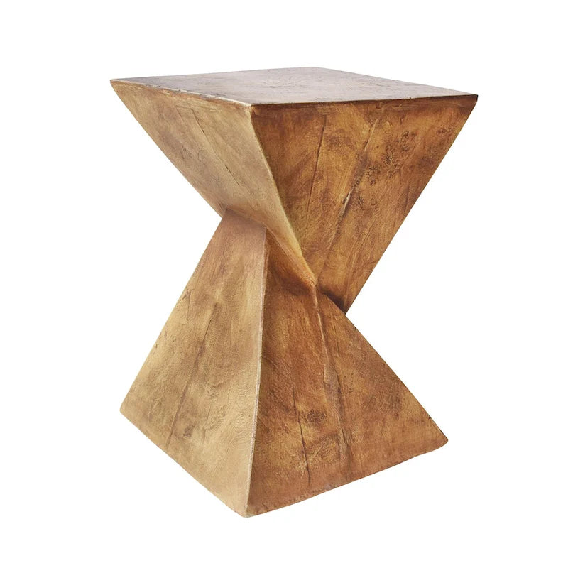 Table d'appoint d'extérieur légère en béton
