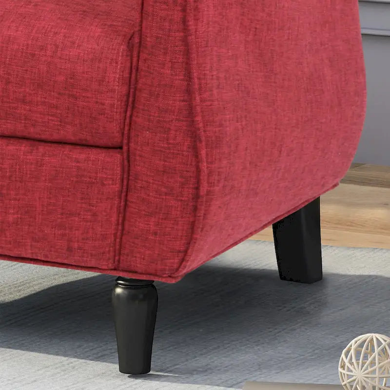 Fauteuil traditionnel en tweed