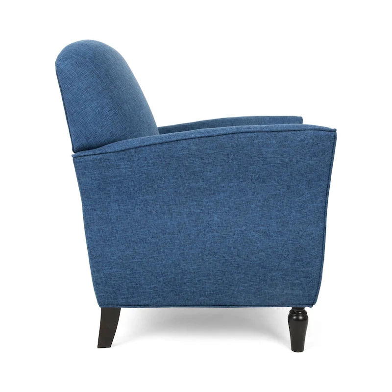 Fauteuil traditionnel en tweed