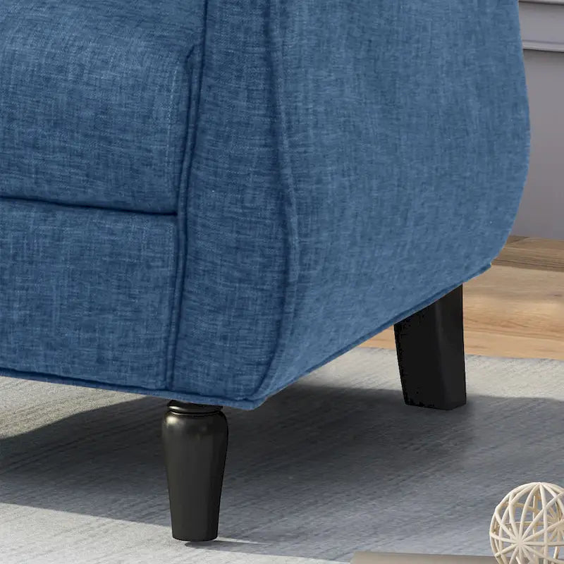 Fauteuil traditionnel en tweed
