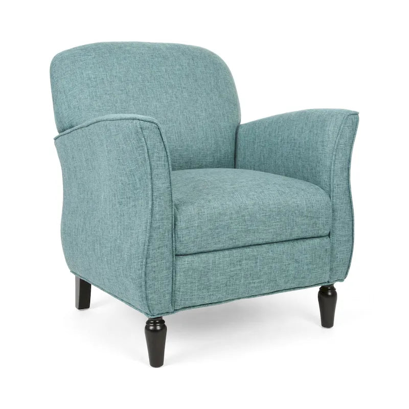 Fauteuil traditionnel en tweed