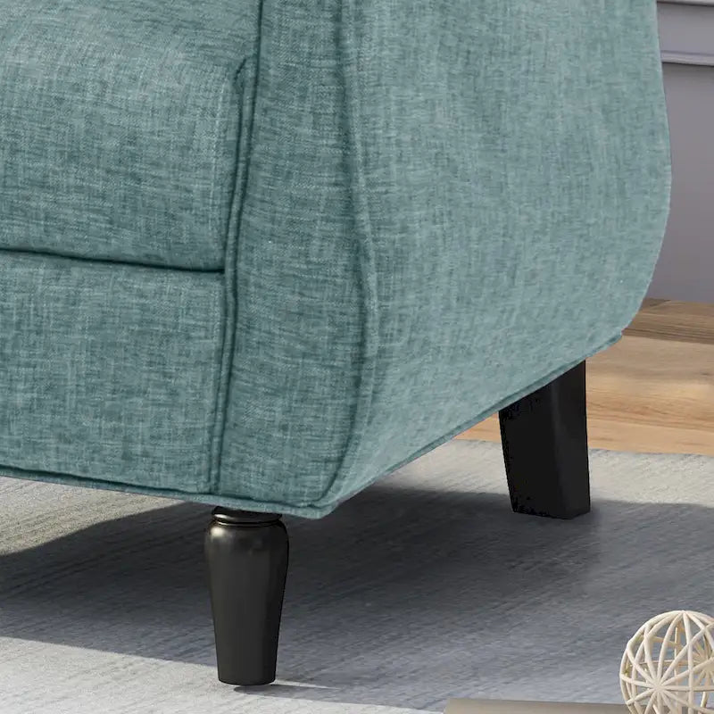 Fauteuil traditionnel en tweed