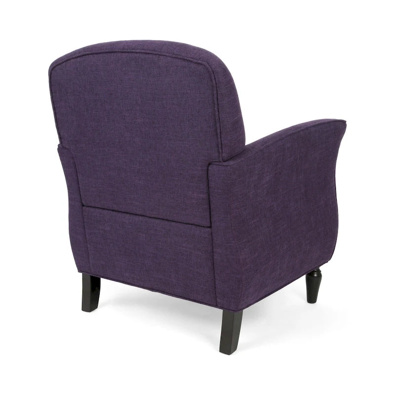 Fauteuil traditionnel en tweed
