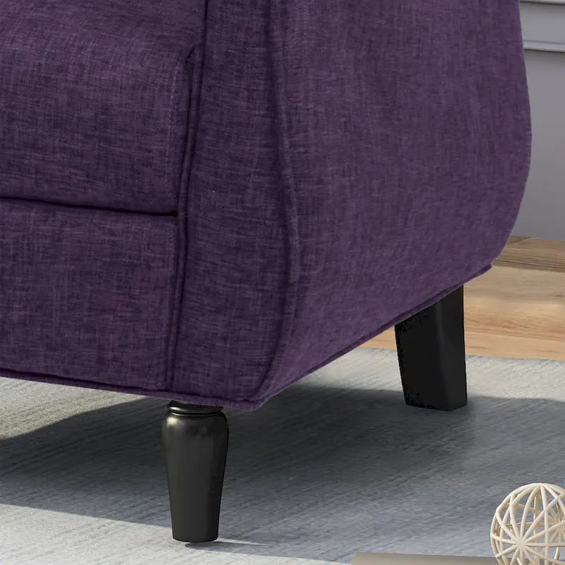 Fauteuil traditionnel en tweed