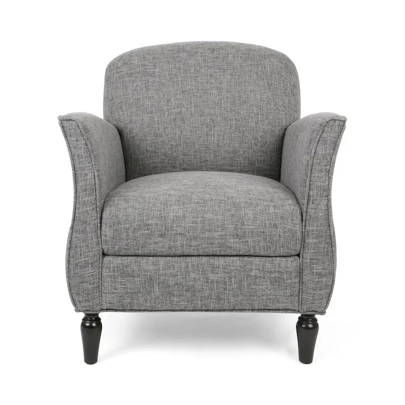 Fauteuil traditionnel en tweed