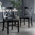 Chaises de salle à manger esprit ferme (lot de 2)