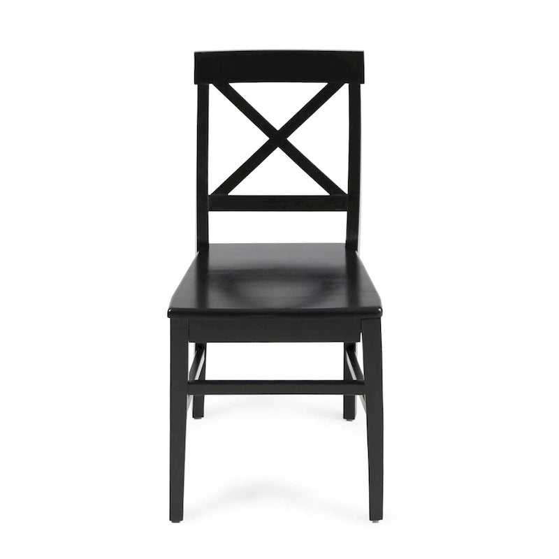 Chaises de salle à manger esprit ferme (lot de 2)