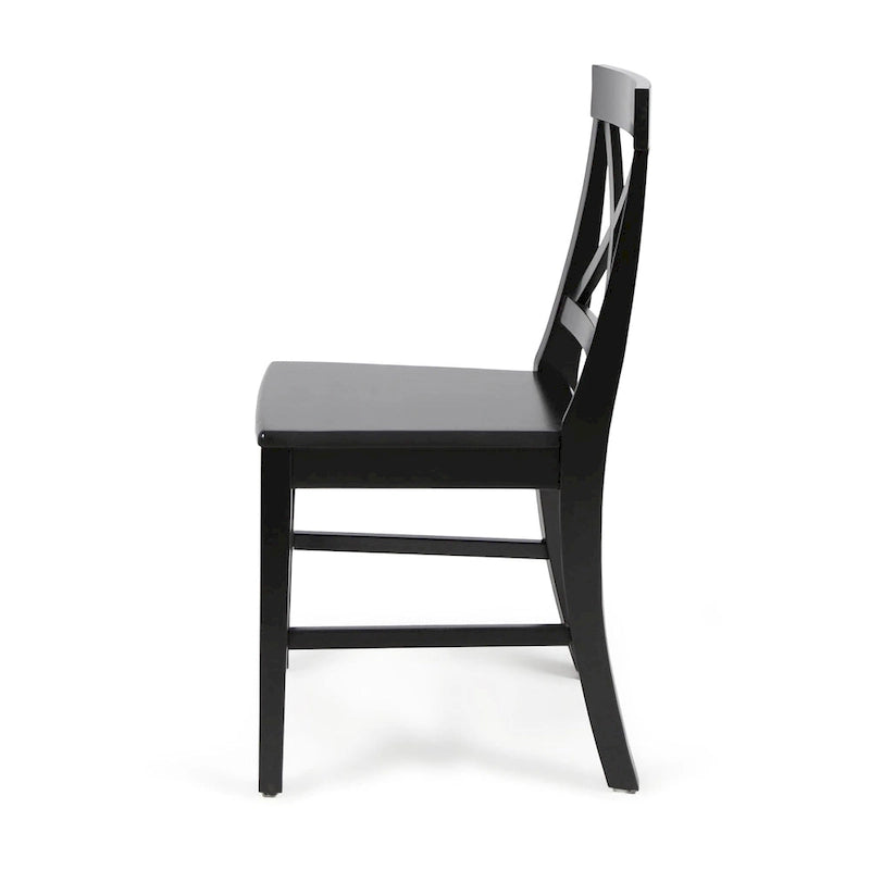 Chaises de salle à manger esprit ferme (lot de 2)