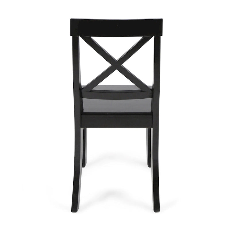 Chaises de salle à manger esprit ferme (lot de 2)