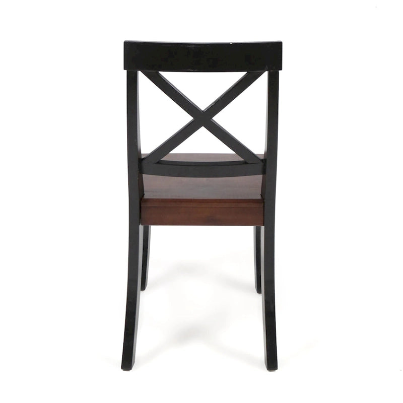 Chaises de salle à manger esprit ferme (lot de 2)