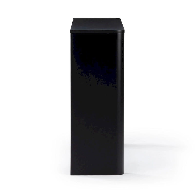 Console moderne arrondie - 56"