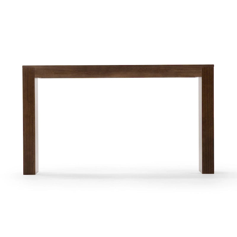 Console moderne arrondie - 56"