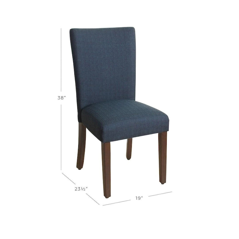Chaise de salle à manger - Bleue - Unitaire