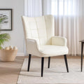 Fauteuil d'appoint dossier haut moderne avec oreilles - Similicuir