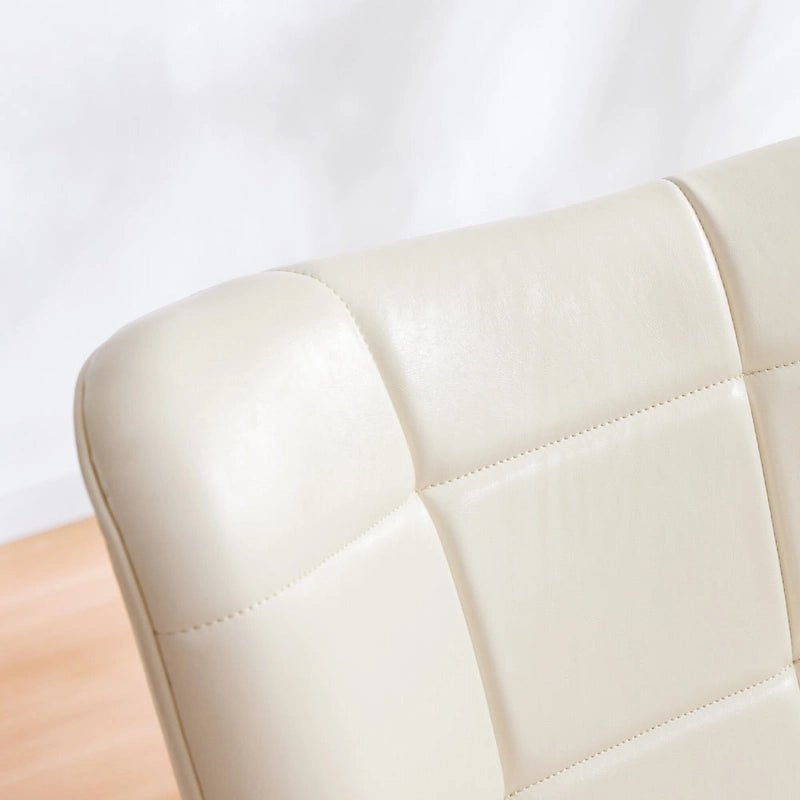 Fauteuil d'appoint dossier haut moderne avec oreilles - Similicuir