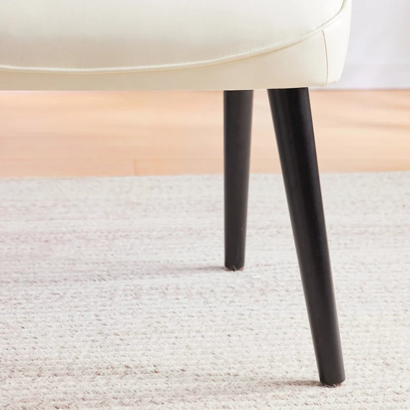 Fauteuil d'appoint dossier haut moderne avec oreilles - Similicuir