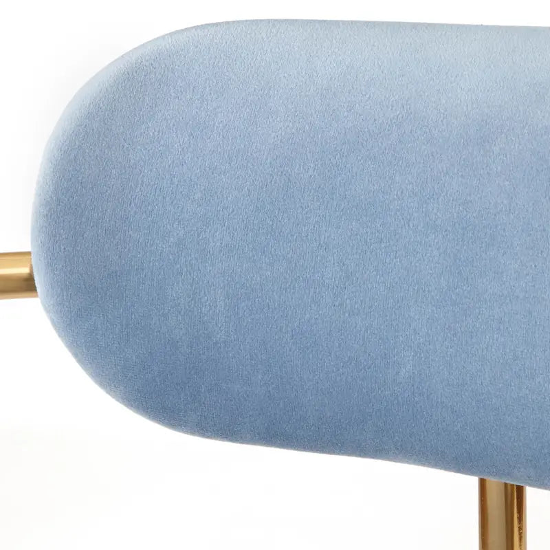 Fauteuil de salle à manger en velours (lot de 2)