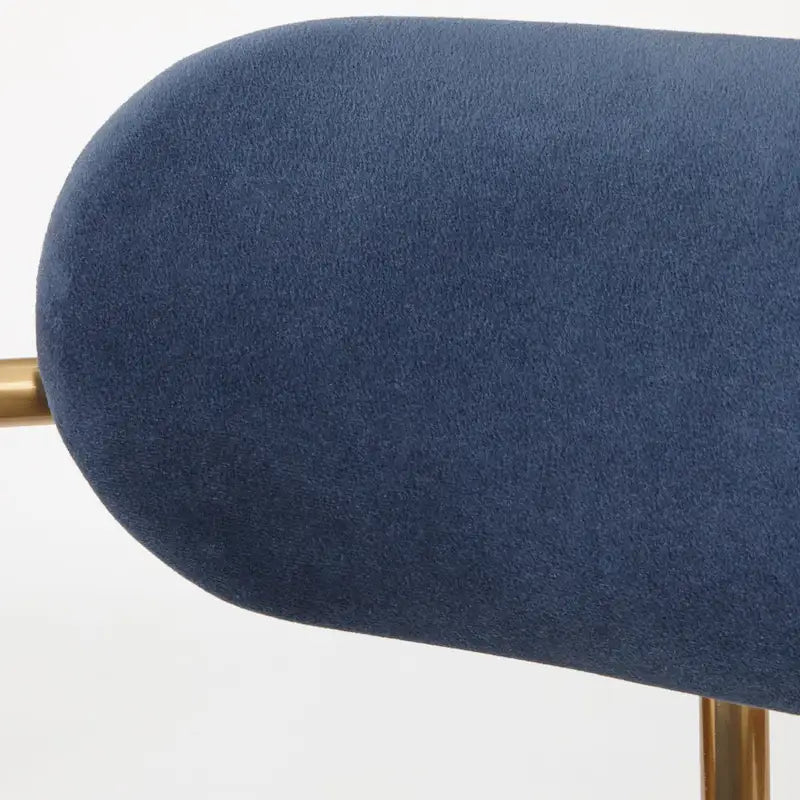 Fauteuil de salle à manger en velours (lot de 2)
