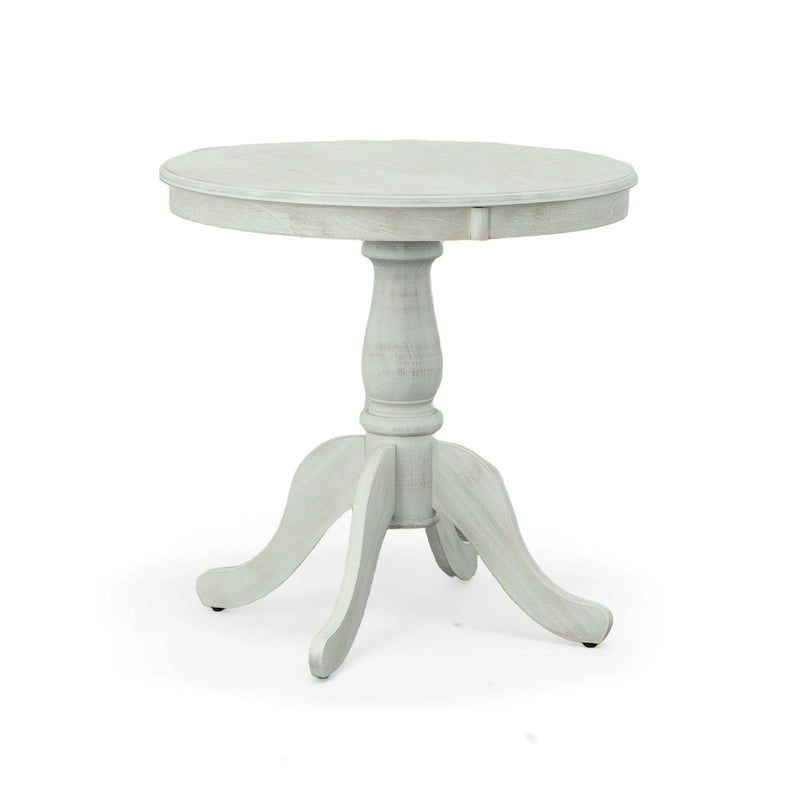 Table de salle à manger ronde sur pied central de 30 po