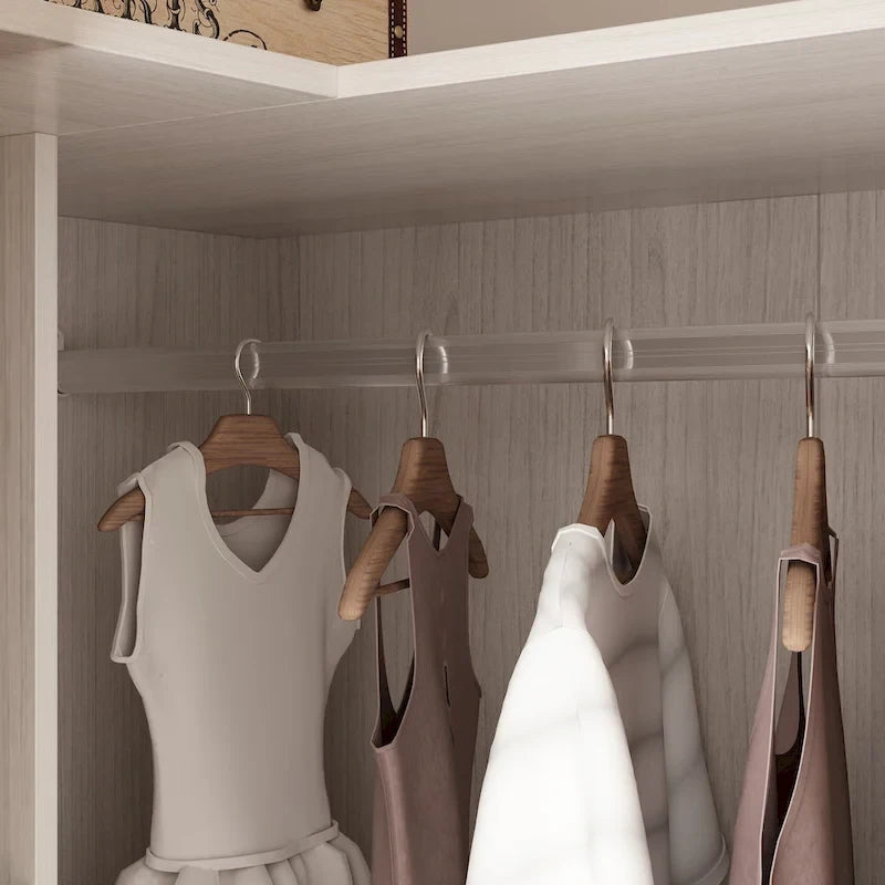 Grande armoire en verre dépoli : Options de rangement polyvalentes