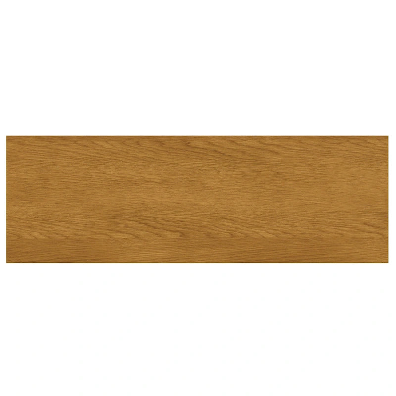 Bureau industriel en bois massif de 183 cm de large