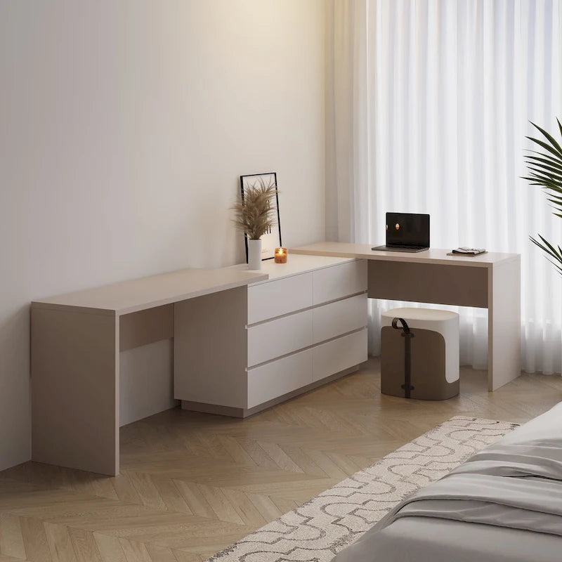 Bureau extensible moderne de 144 pouces pour la maison et le bureau