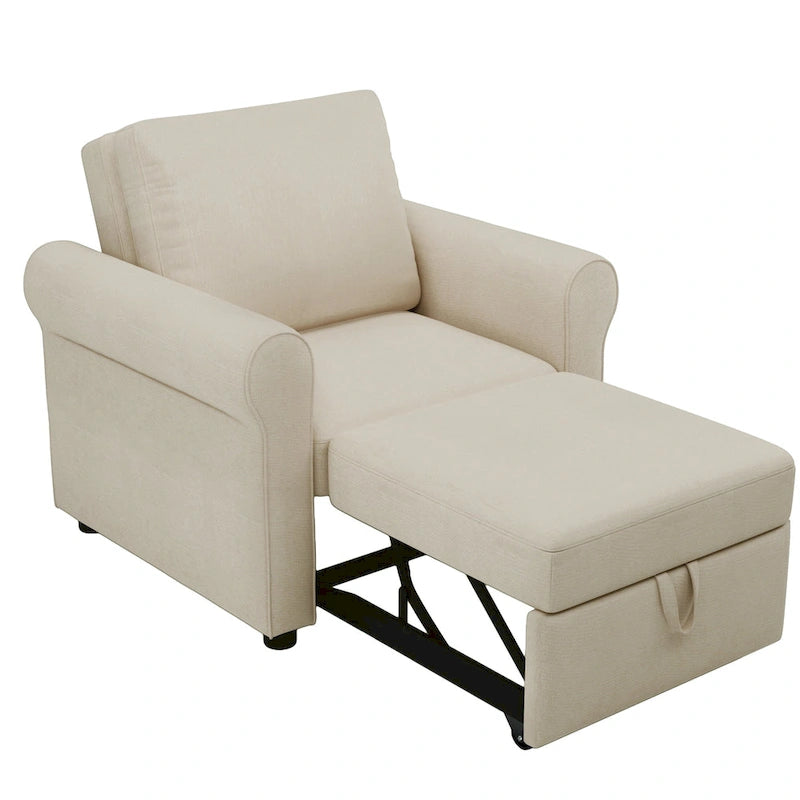 Fauteuil-lit convertible 3-en-1