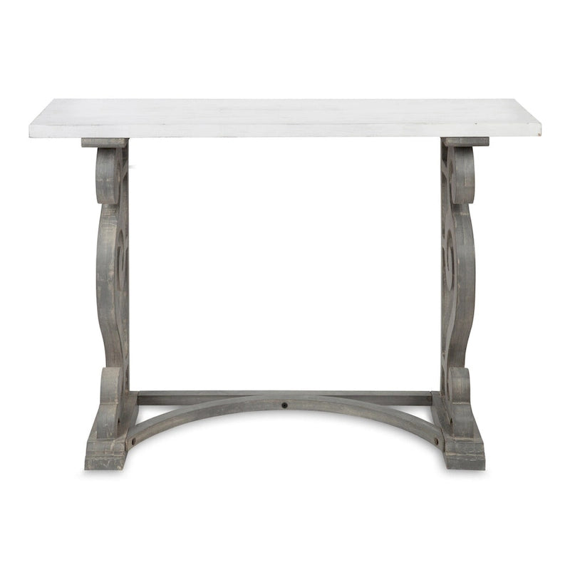 Console rustique en bois massif