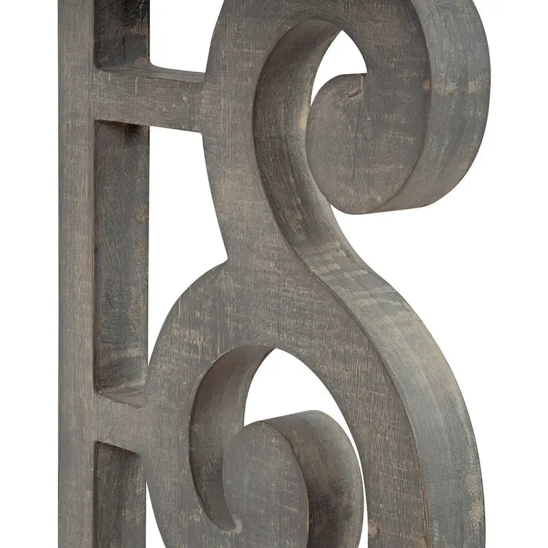 Console rustique en bois massif