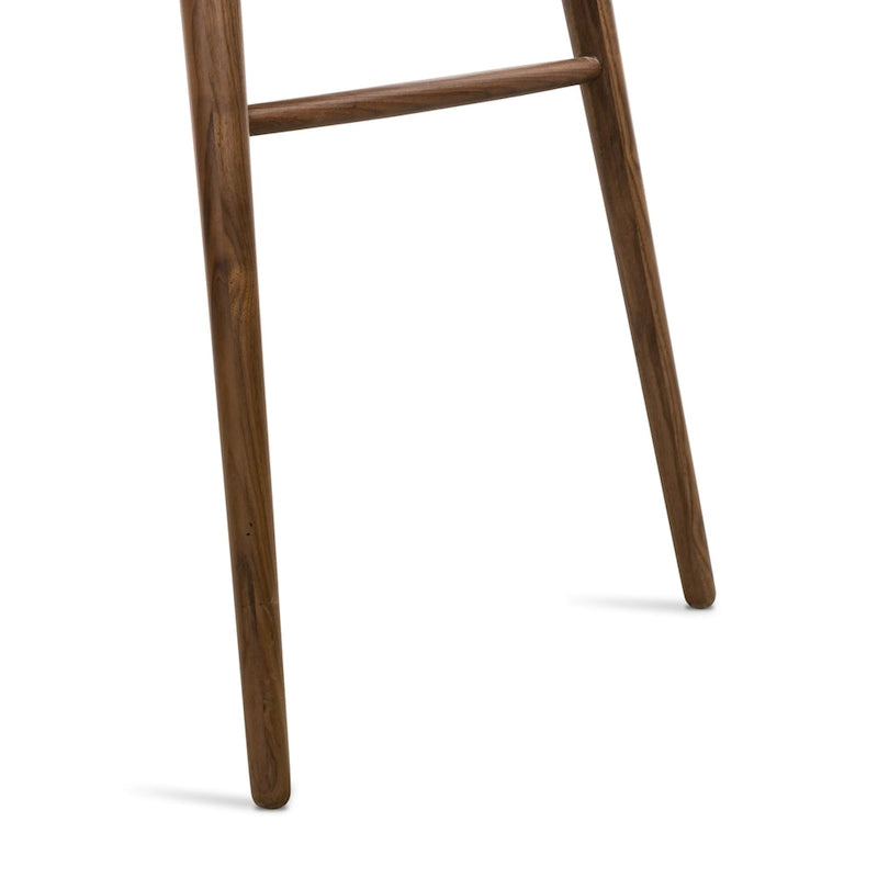 Bureau en bois massif avec deux tiroirs à fermeture amortie