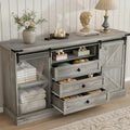 Commode à 4 tiroirs pour chambre à coucher, salon