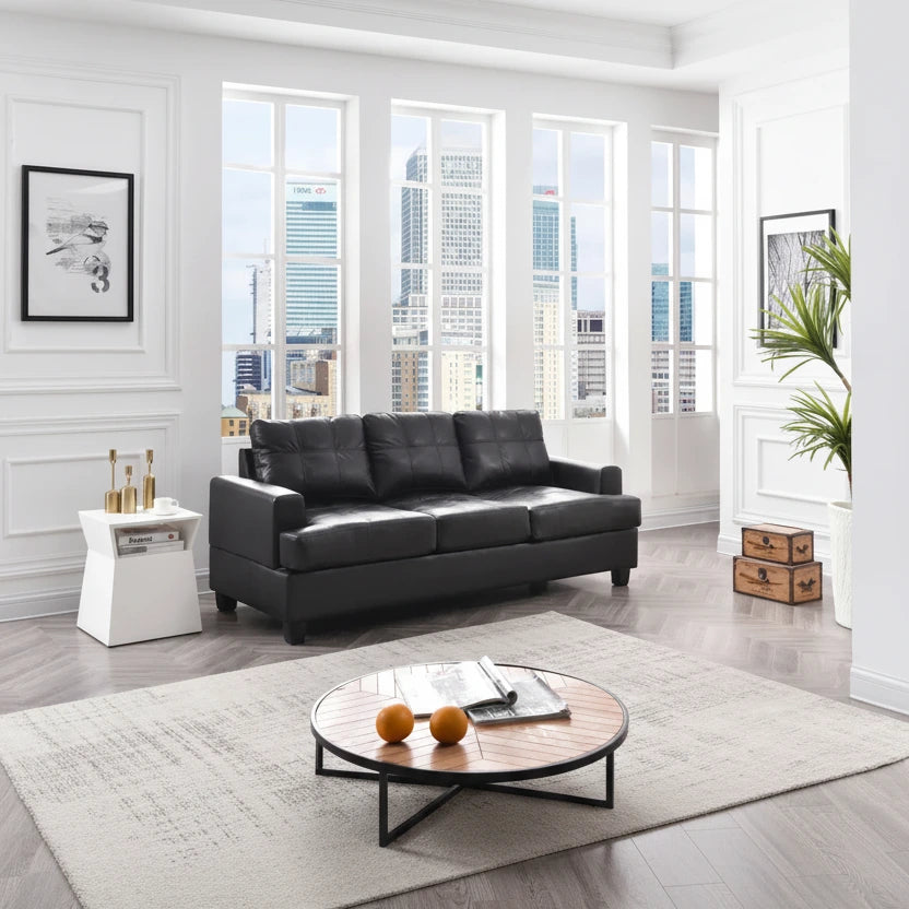 Sandridge Faux Leather Sofa